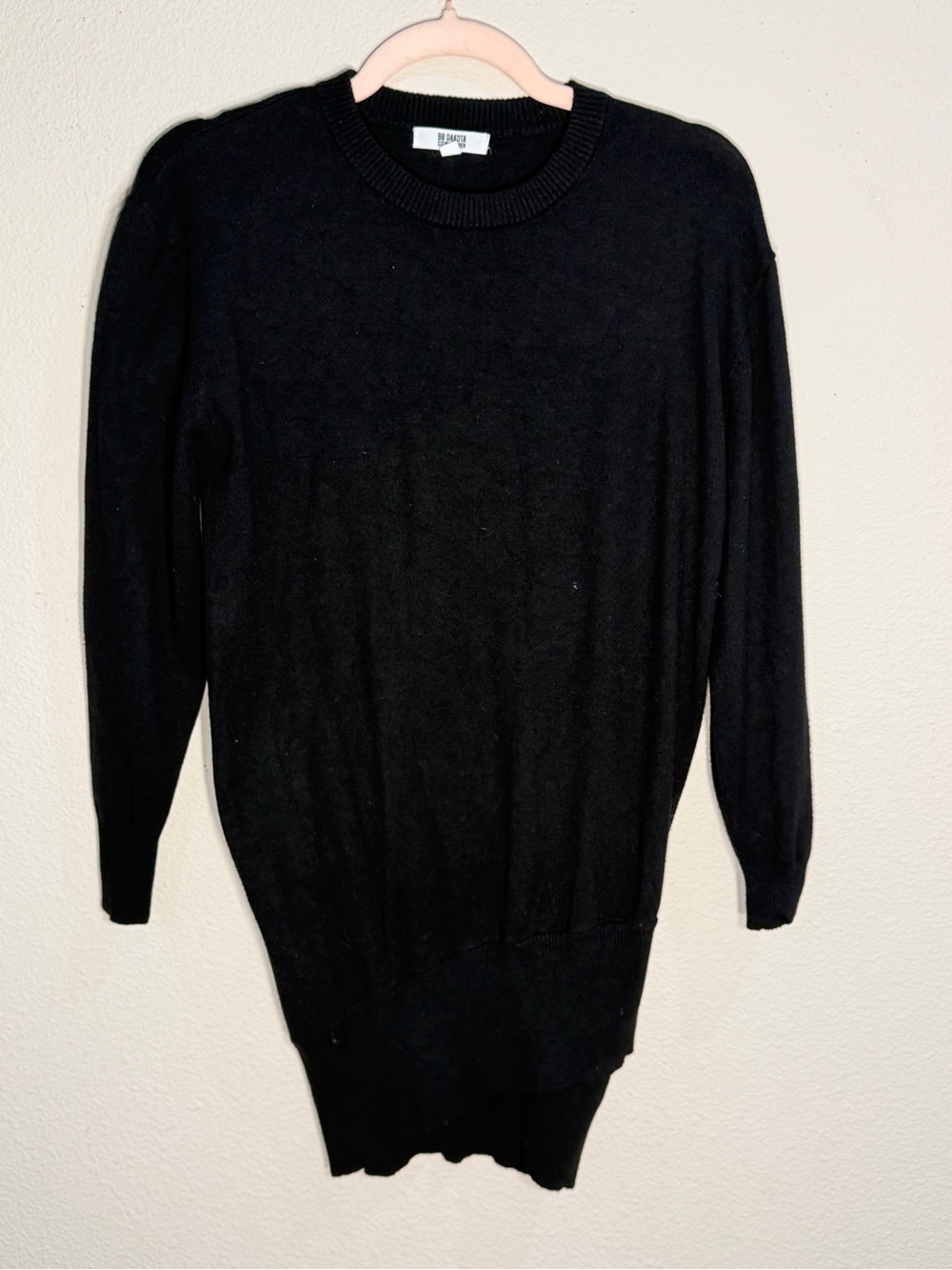 Mini Black Sweater Dress